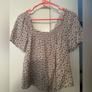 pink blouse
